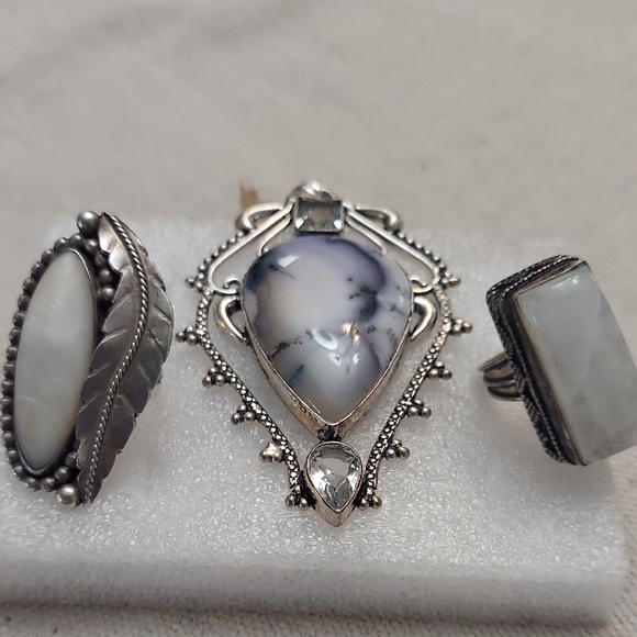 Native Jewelry - Bundle Ring And Pendant